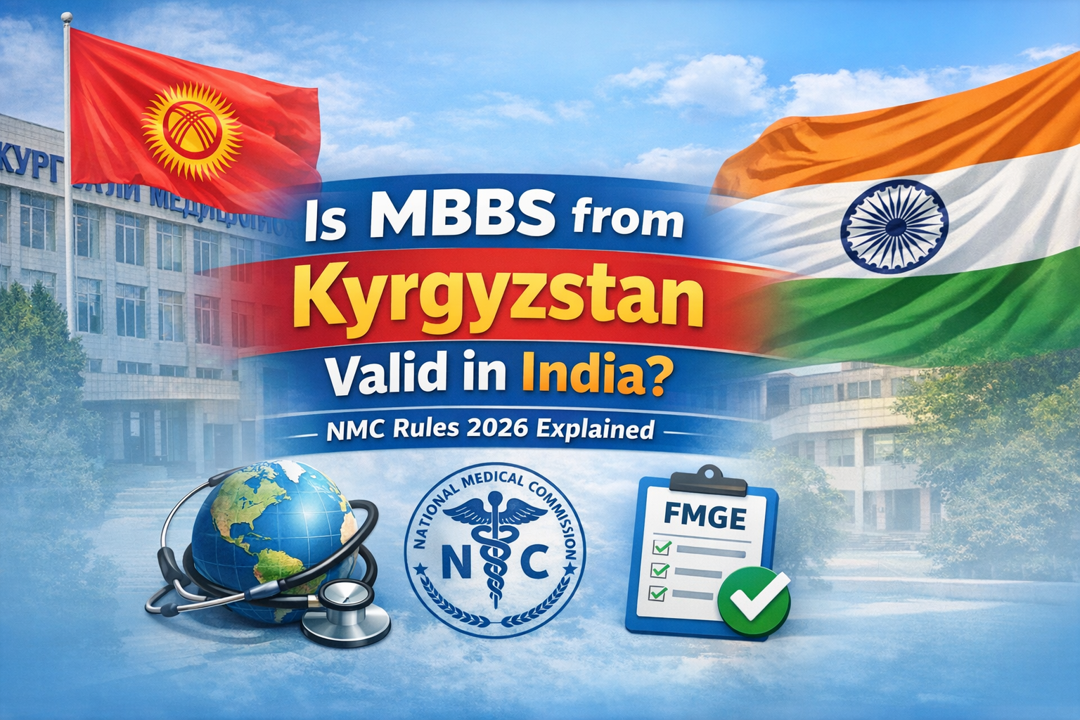 Is a Kyrgyzstan medical degree valid in India?